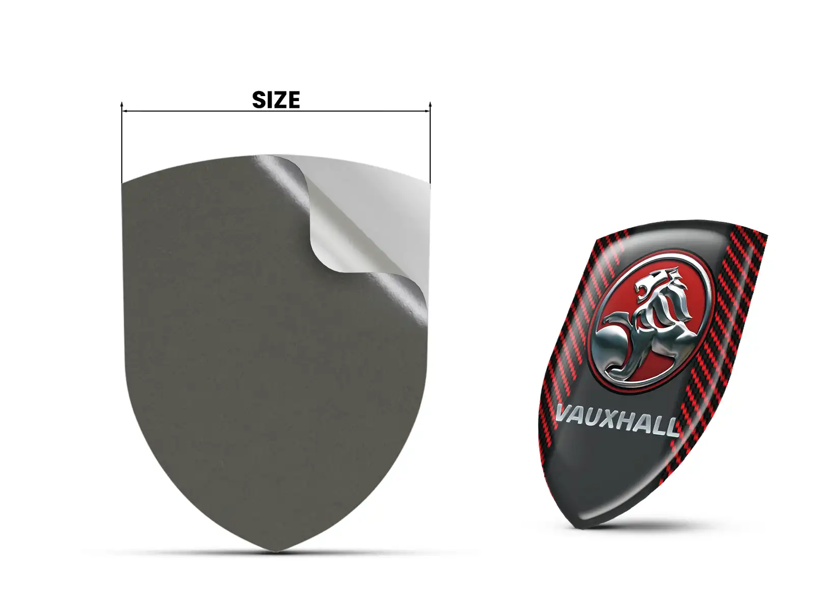 Vauxhall Pegatinas Logo Impresas Pro Máximo Duradero Estiloso